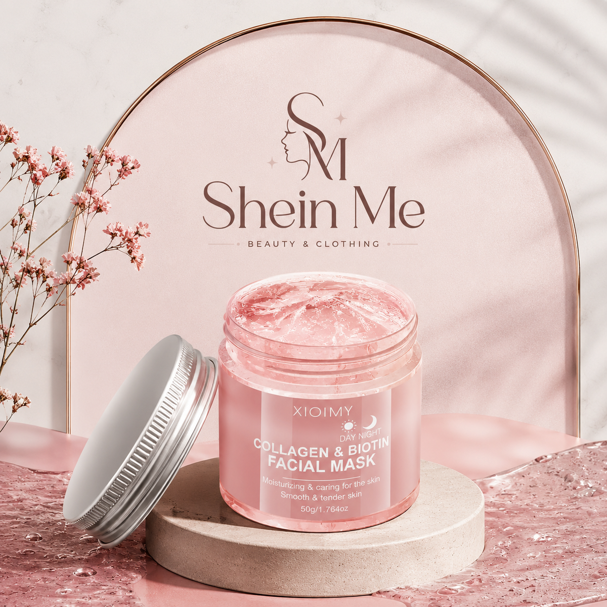 Shein Me Collagen and Biotin Facial Mask