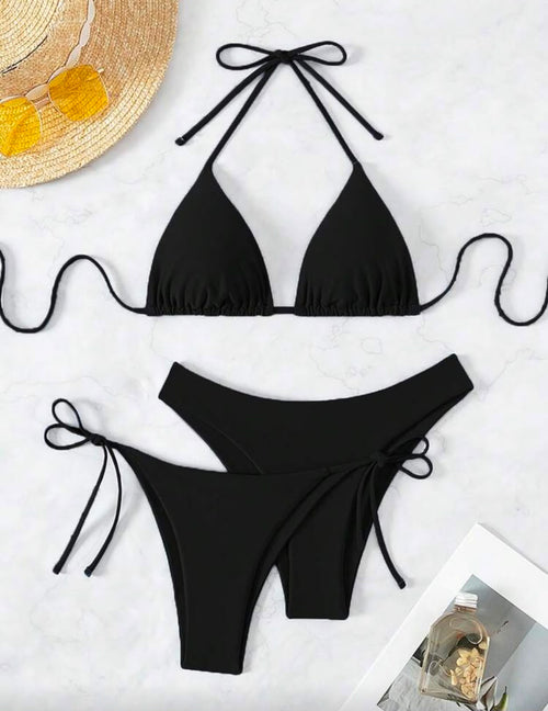 Ocean Breeze Tie-Side Bikini Set