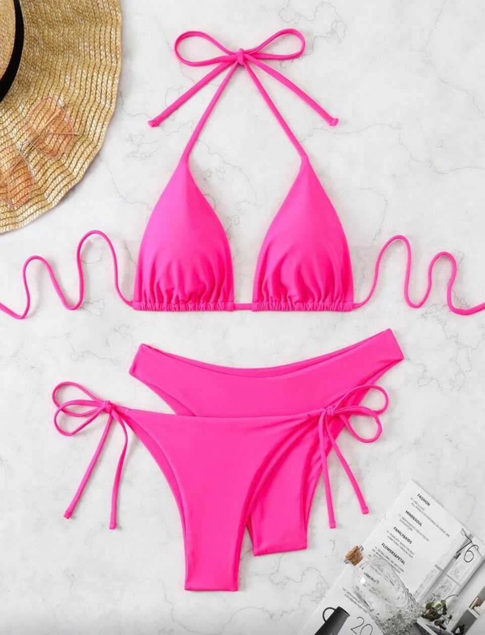 Ocean Breeze Tie-Side Bikini Set