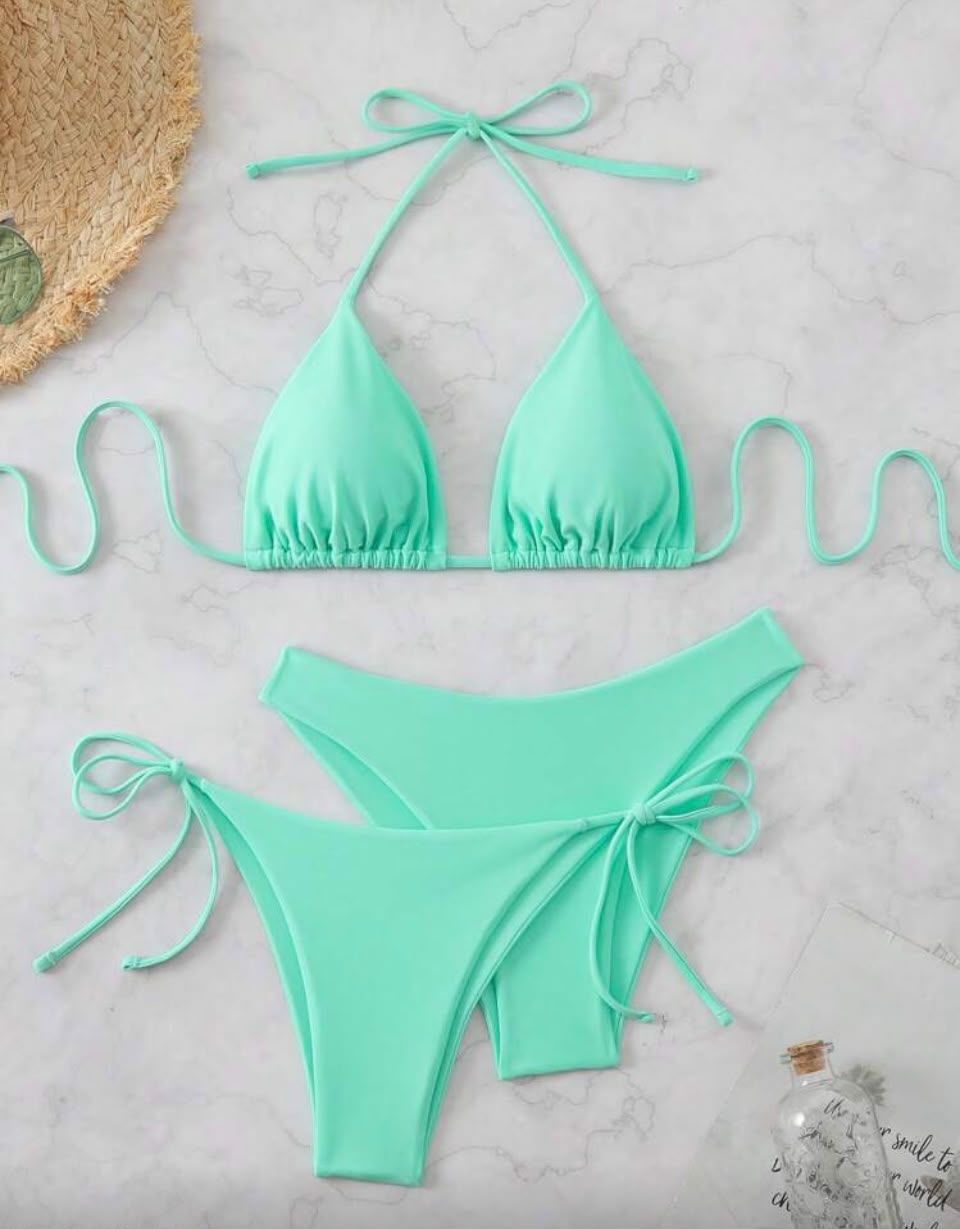 Ocean Breeze Tie-Side Bikini Set