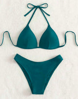 Classic Push Up Triangle Bikini Set