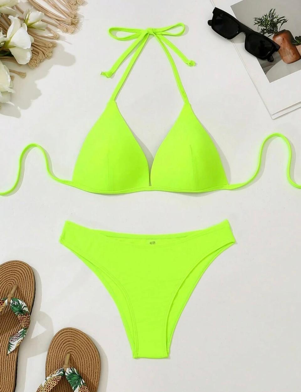 Classic Push Up Triangle Bikini Set