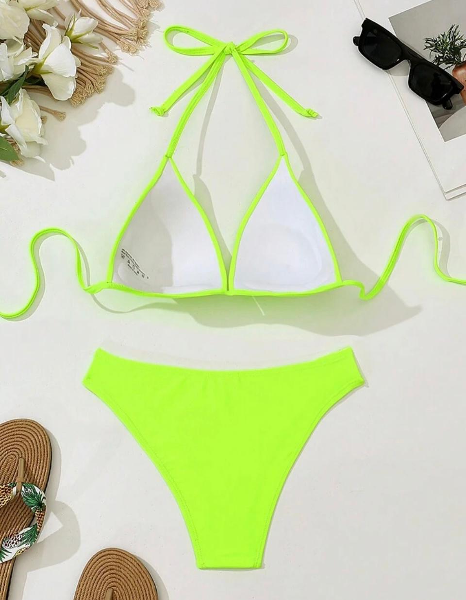 Classic Push Up Triangle Bikini Set